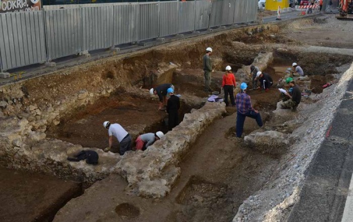 odkrivanje-dediscine-Izkopavanja na Slovenski cesti, foto: M. Lukić